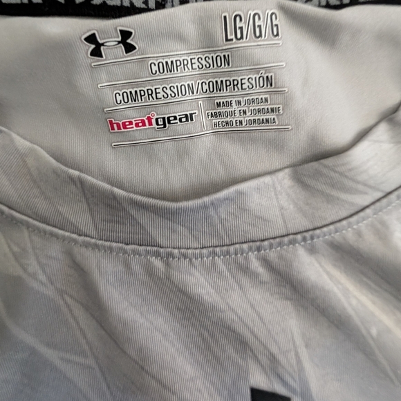 LG Gray and Black Short Sleeve Tee Performance Fabric - Picture 3 of 3